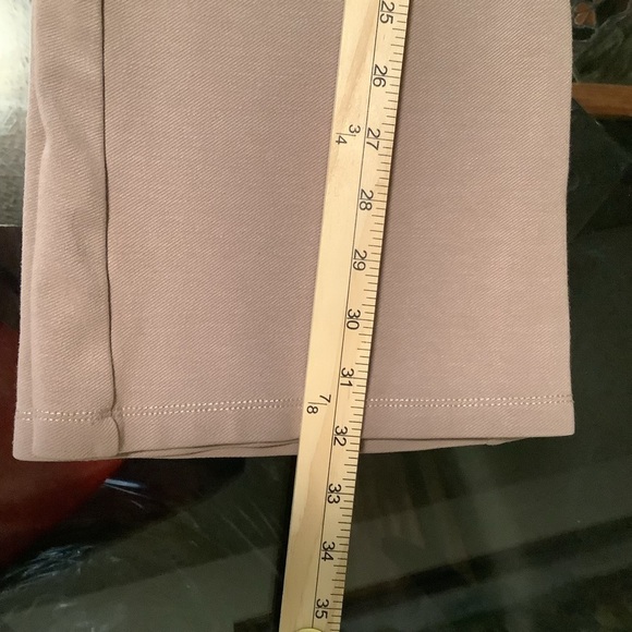 Betabrand Women’s casual long 34 flare leg faux front & back pockets pants - Picture 5 of 7